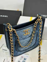 CHANEL 24S denim Hobo bag