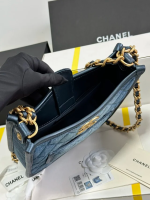 CHANEL 24S denim Hobo bag