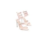 RENE  CAOVILLA Chandelier crystal-embellished leather sandals