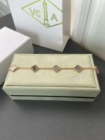 VCA Vintage Alhambra pendant- Grey Stone