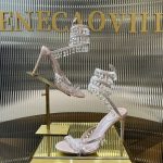 RENE  CAOVILLA Chandelier crystal-embellished leather sandals