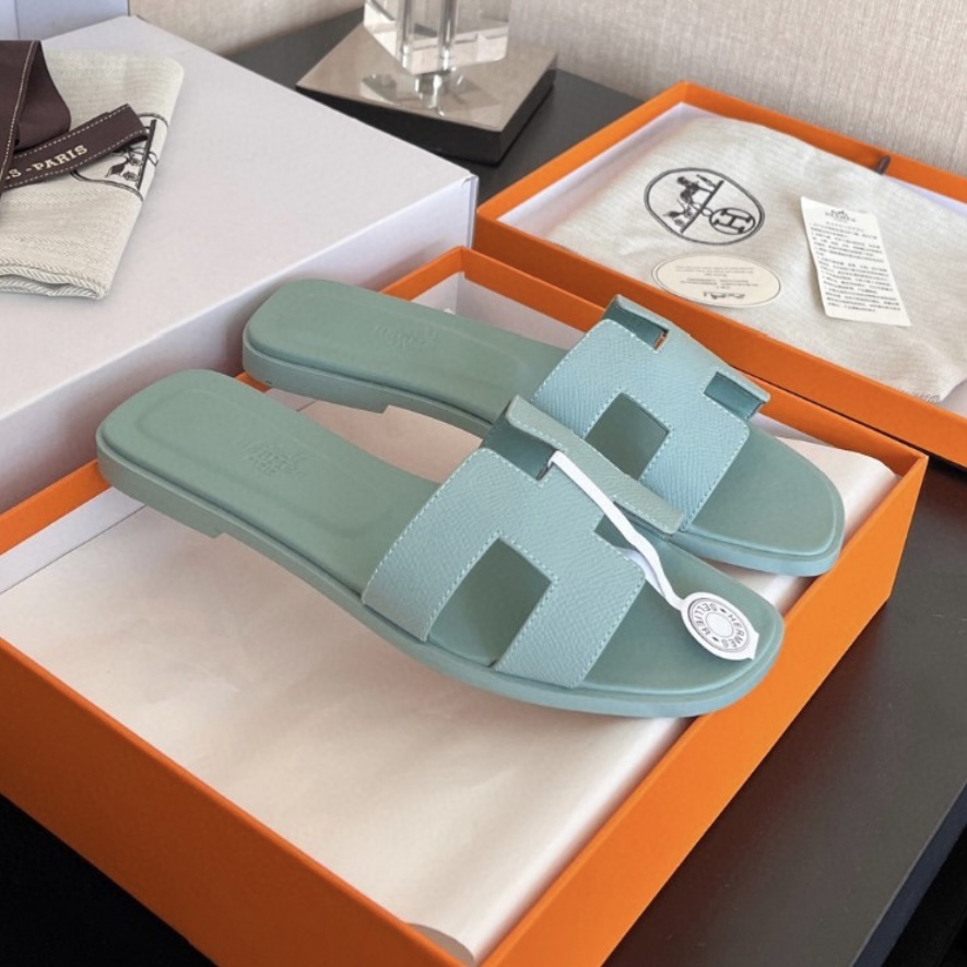 Hermès Oran Sandal Epsom Calfskin - Solid Color Collection