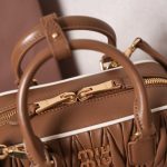 MIUMIU Arcadie matelassé nappa leather bag