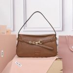 MIUMIU Aventure Napa Soft Leather Bag