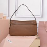 MIUMIU Aventure Napa Soft Leather Bag