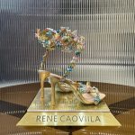 Rene Caovilla Eden crystal-embellished satin sandals