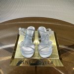 Rene Caovilla Caterina embellished bow-detail sandals