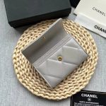 CHANEL 23K 19 Classic Small Flap Wallet in calfskin