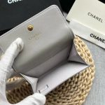 CHANEL 23K 19 Classic Small Flap Wallet in calfskin
