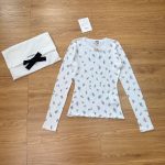 CHANEL 24N Ski Coco Print Top