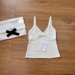 CHANEL 25P Spring-Summer New Arrival Knit Sleeveless Tank