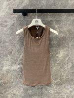 LOEWE 25Ss Wool-Blend Anagram Tank Top