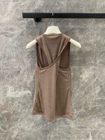 LOEWE 25Ss Wool-Blend Anagram Tank Top