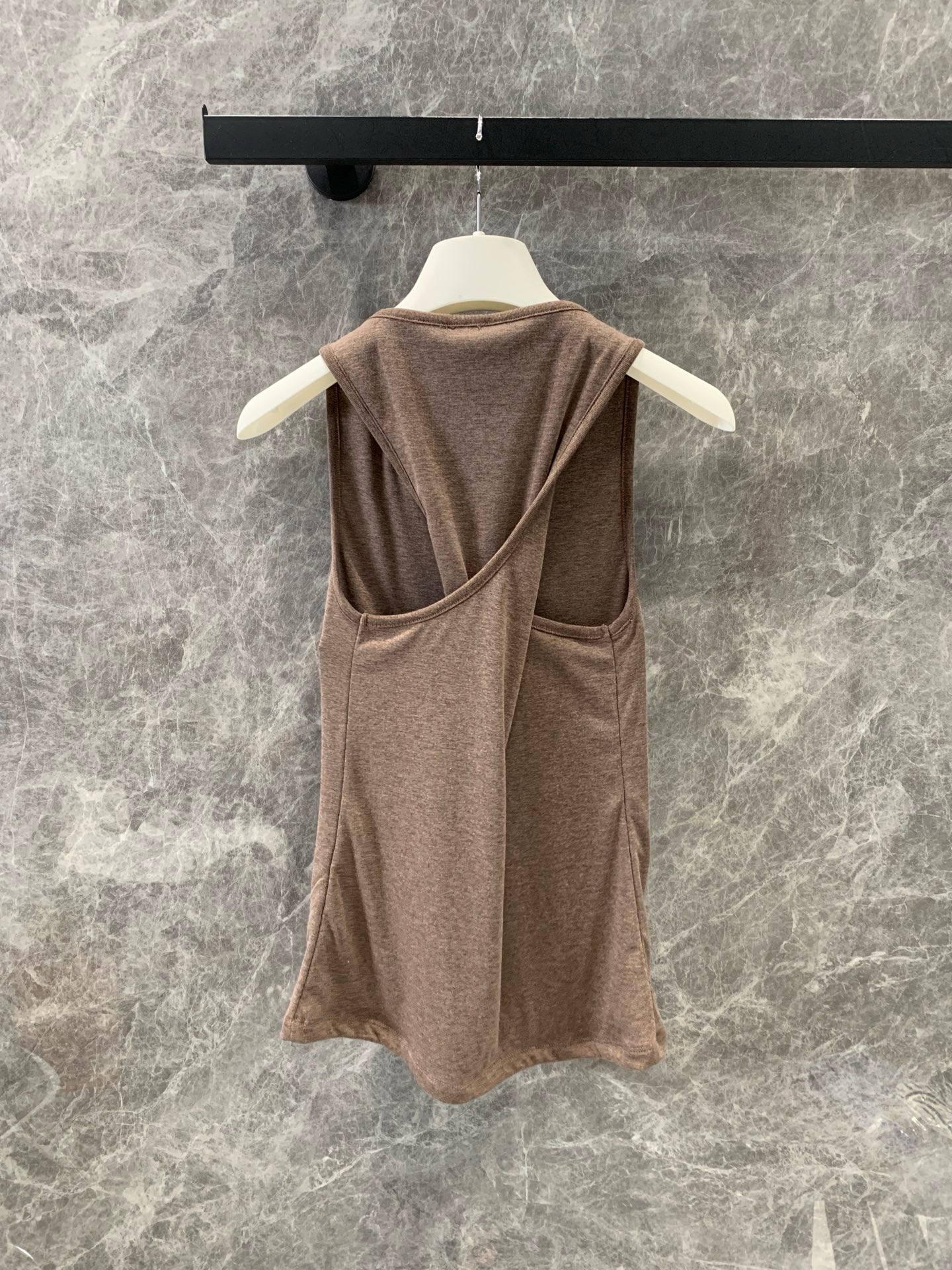 LOEWE 25Ss Wool-Blend Anagram Tank Top