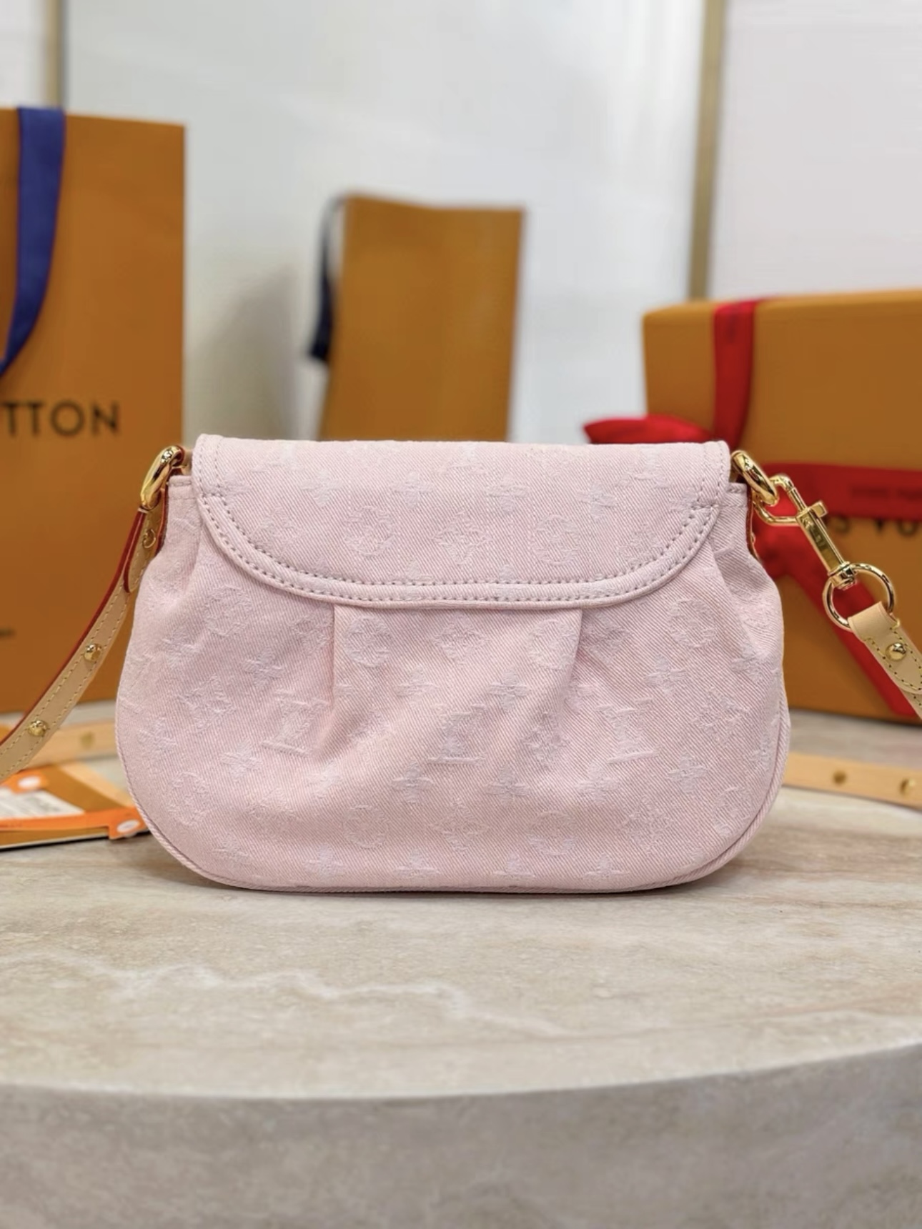 LV Denim Washed Pink Colletion