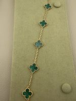 VCA Vintage Alhambra pendant-Malachite