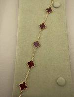 VCA Vintage Alhambra pendant- Red Carnelian