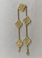 VCA Vintage Alhambra pendant- Full Diamonds