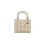 DIOR Champagne Gold Floral Design Fully Paved with Diamonds