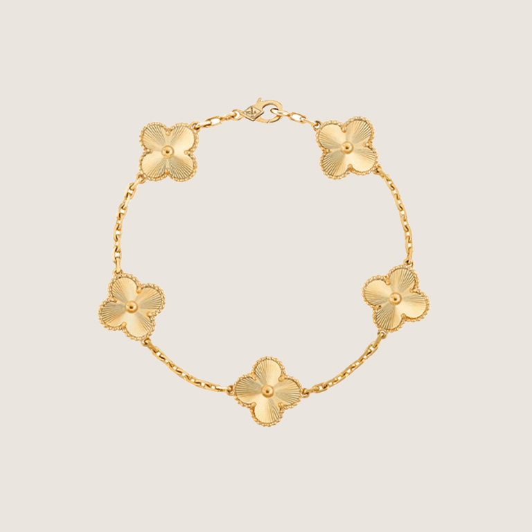 VCA Vintage Alhambra pendant- Perlée
