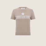 DIOR SS25 Star Intarsia Cashmere Tee