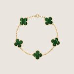 VCA Vintage Alhambra pendant-Malachite