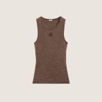 LOEWE 25Ss Wool-Blend Anagram Tank Top