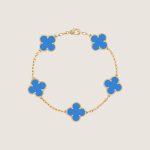 VCA Vintage Alhambra pendant- Blue Agate