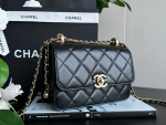 CHANEL Classic WOC with Double Gold Ball Charm