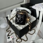 CHANEL 24A Cloisonné CC Adjustable Lock Box Bag