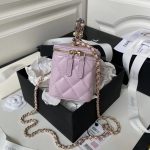 CHANEL Pearl-Embellished Box Bag
