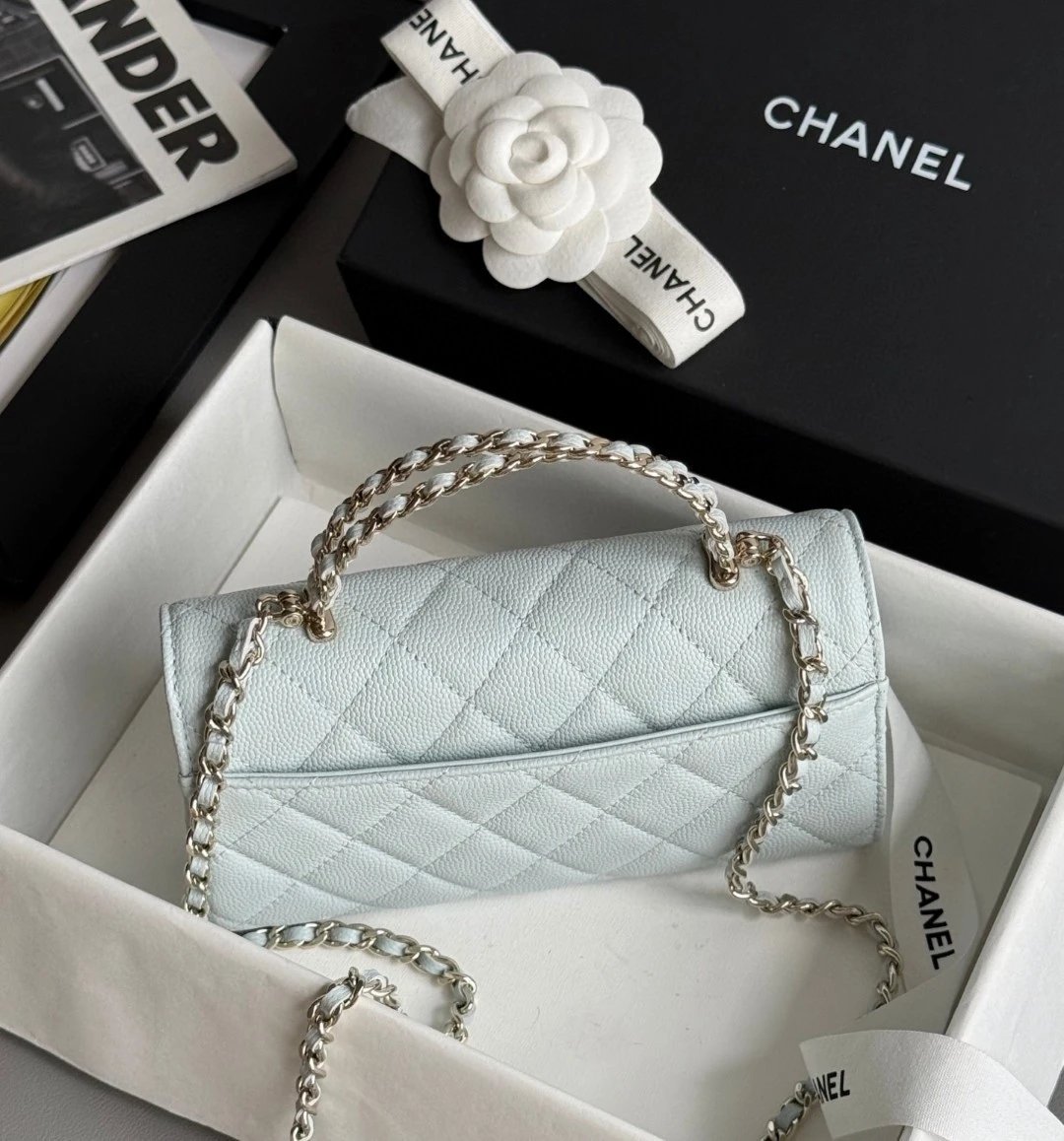 CHANEL Flap Phone Holder With Chain