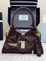PRADA Medium leather tote bag