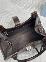 PRADA Medium leather tote bag