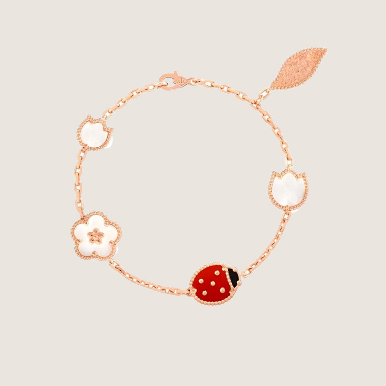 VCA Lucky Spring bracelet 5 motifs｜1 motifs