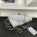 CHANEL Flap Phone Holder With Chain