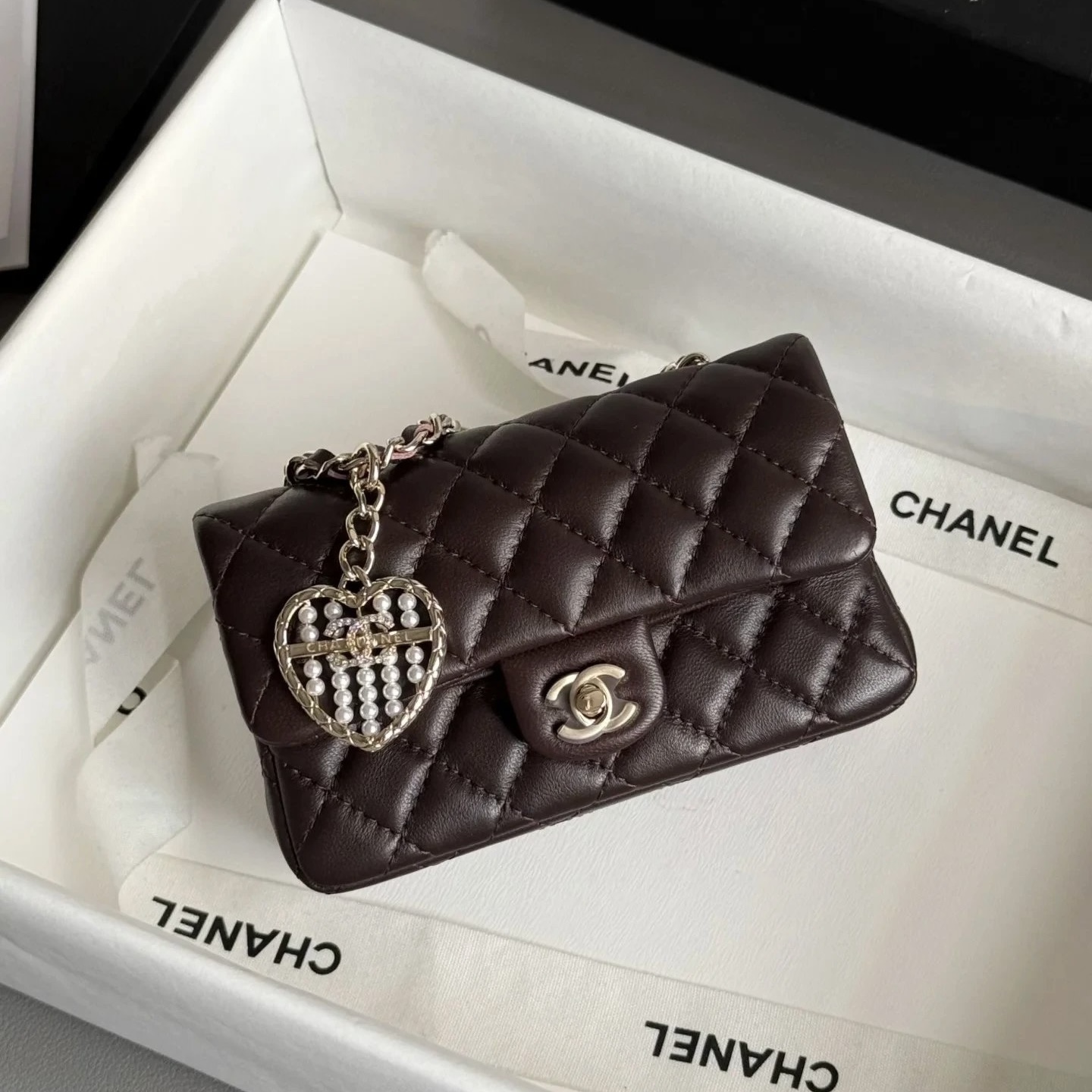 CHANEL Classic Mini Bag with hook