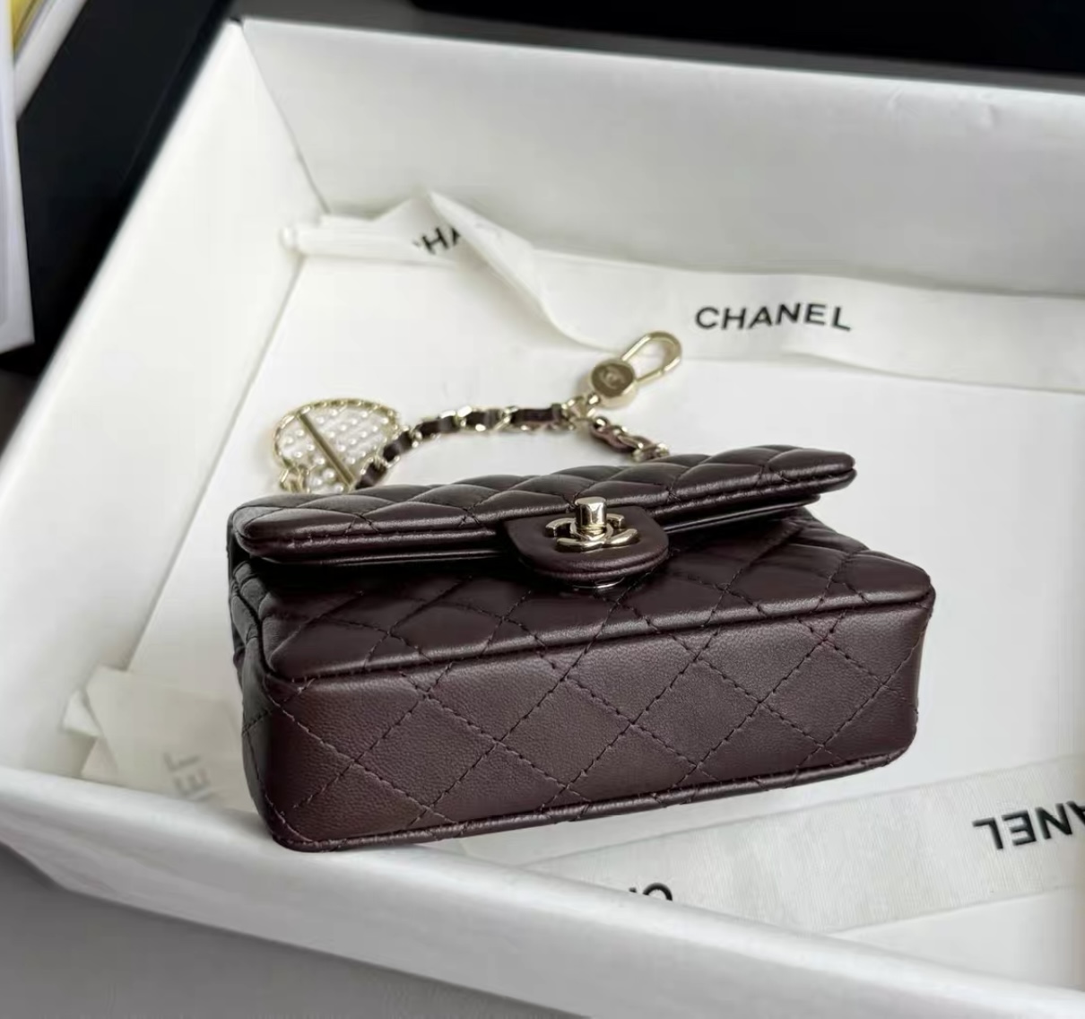 CHANEL Classic Mini Bag with hook