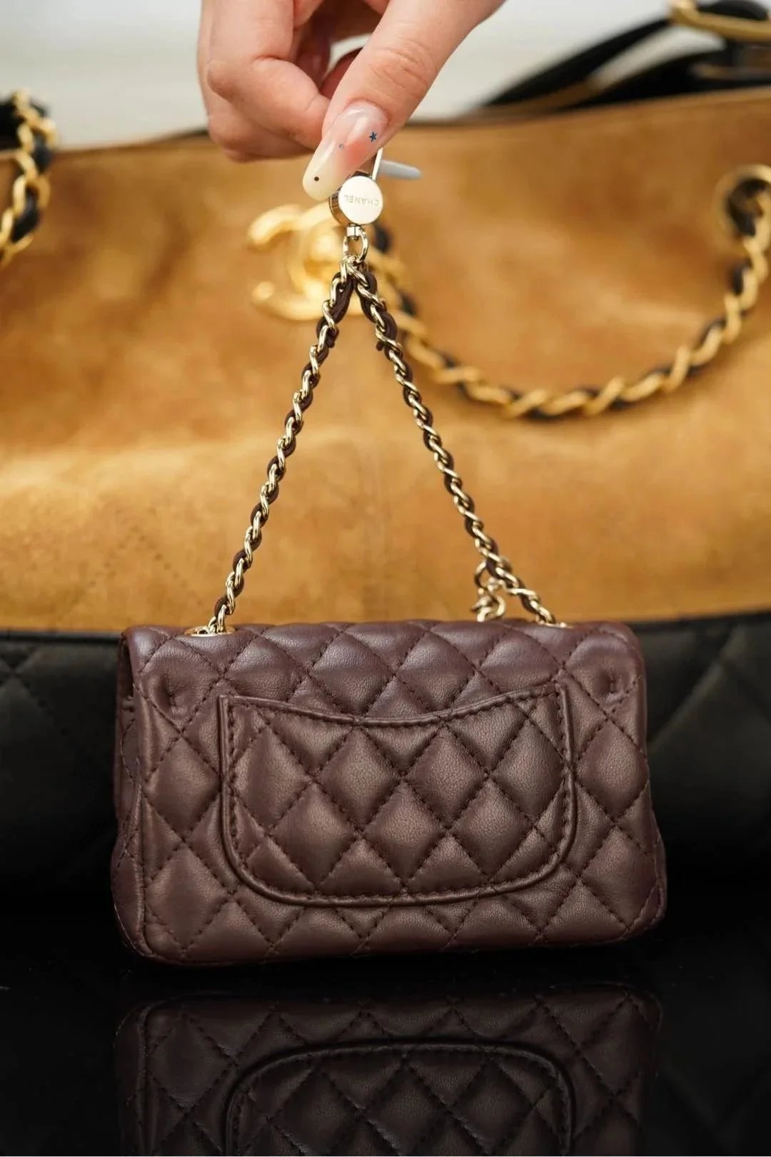 CHANEL Classic Mini Bag with hook