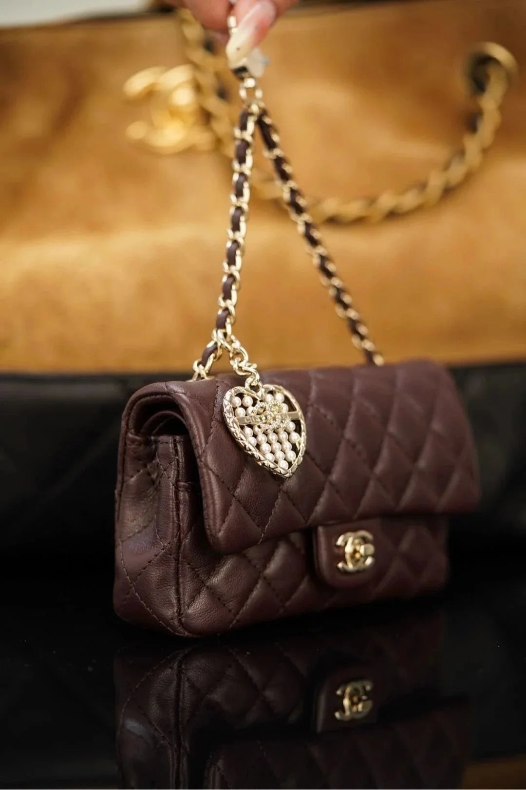 CHANEL Classic Mini Bag with hook