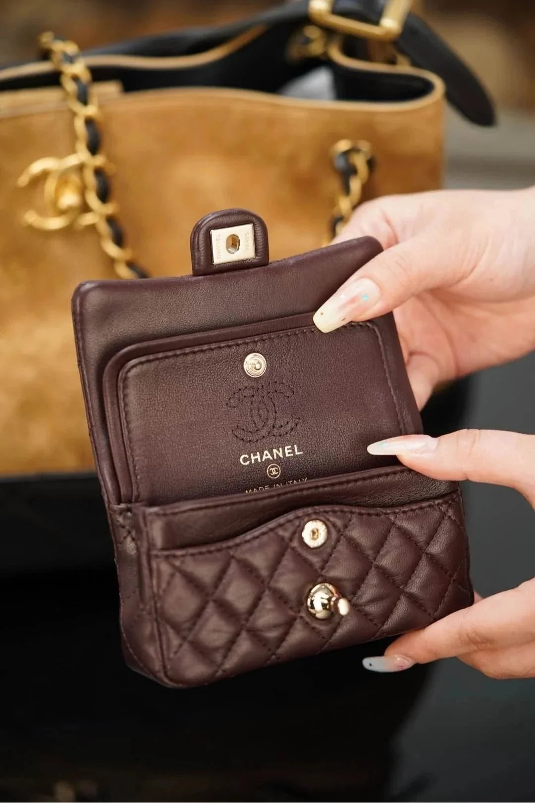 CHANEL Classic Mini Bag with hook