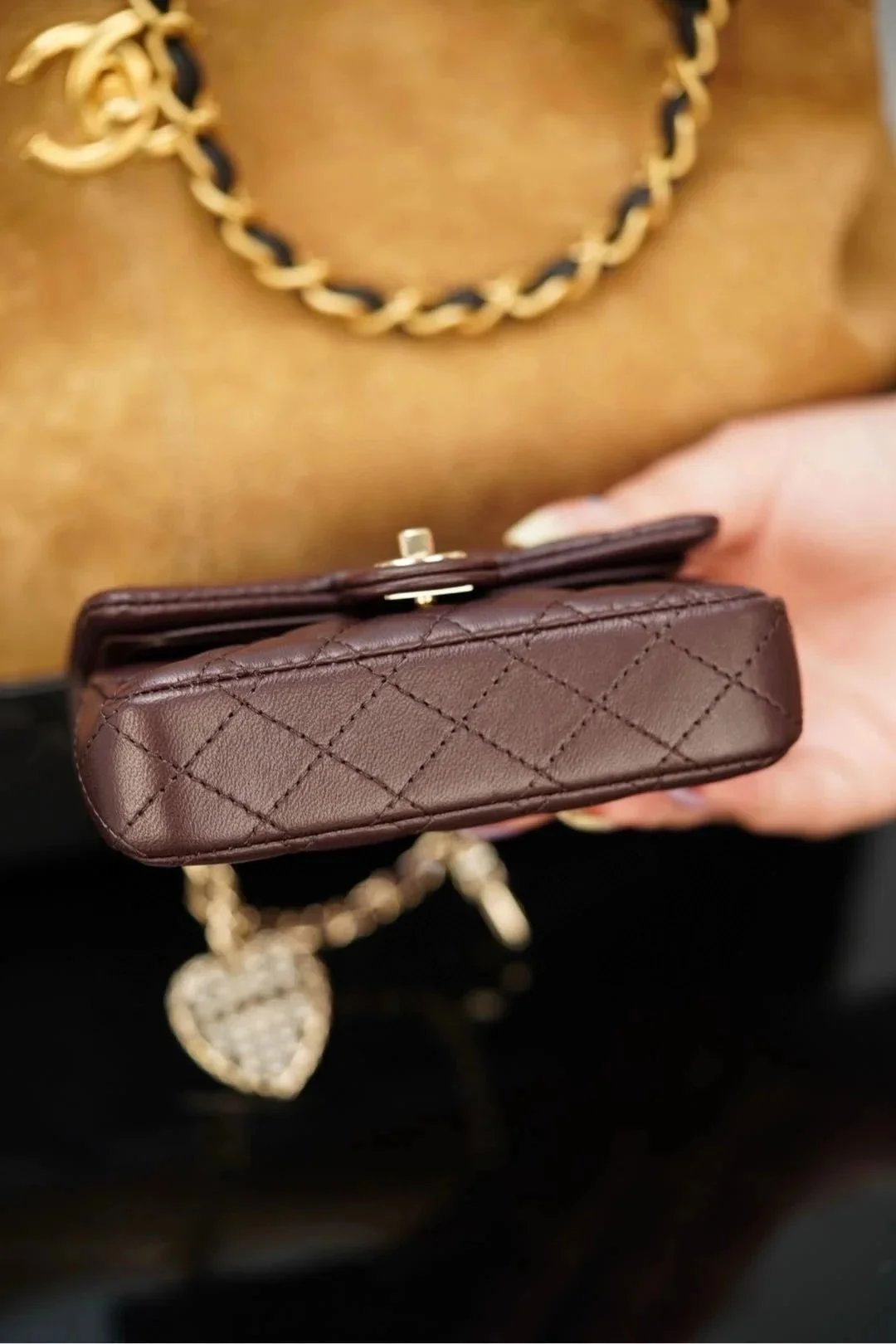 CHANEL Classic Mini Bag with hook