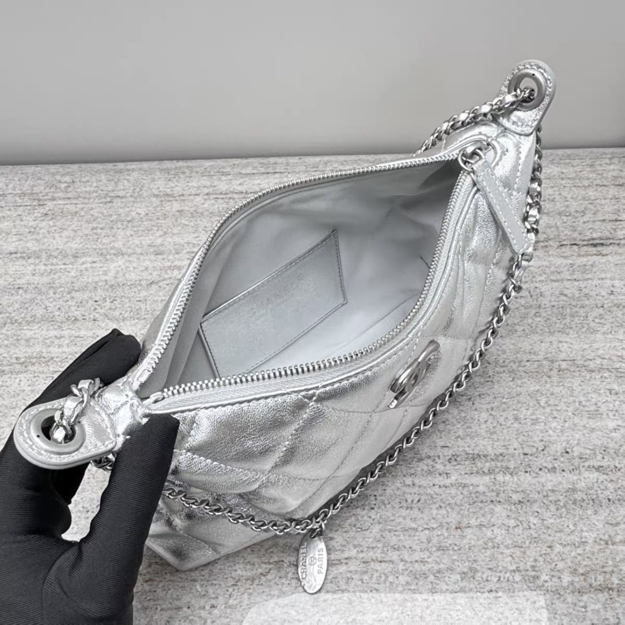 CHANEL Chain belt Hobo Handbag