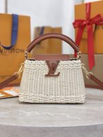 LV Capucines Mini Wicker Bag