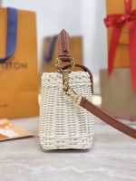 LV Capucines Mini Wicker Bag