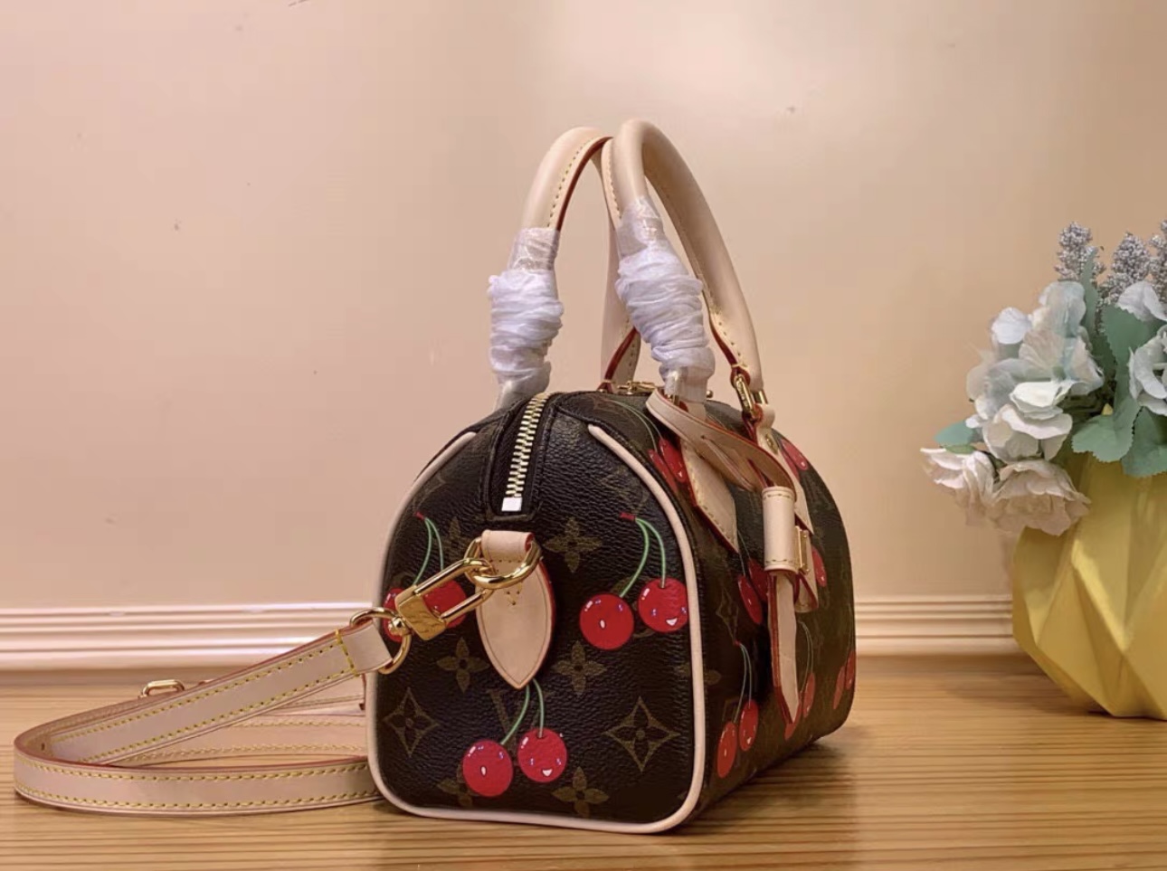 LV X TM Cherry Collection - Brown Monogram