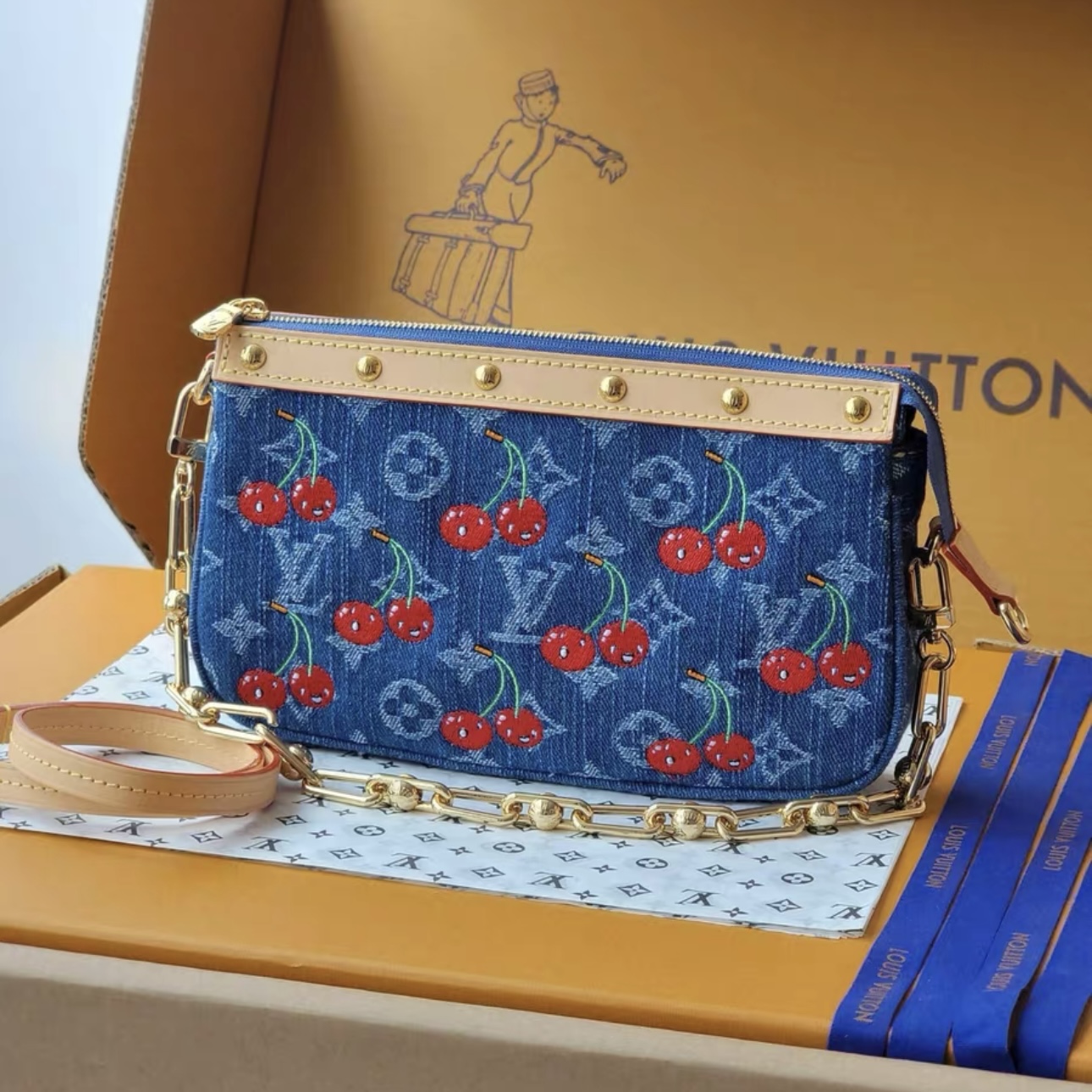 LV Cherry Collection - Denim