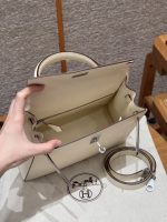 HERMES Kelly 25 Epsom Leather