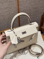 HERMES Kelly 25 Epsom Leather