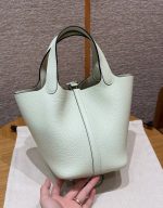 HERMES Picotin Lock Tote Bag Taurillon Clemence leather- Color Collection